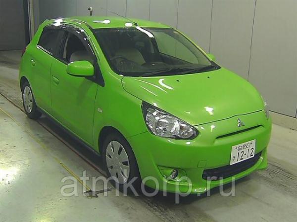 Хэтчбек MITSUBISHI MIRAGE гв 2012 пробег 33 т.км цвет зеленый